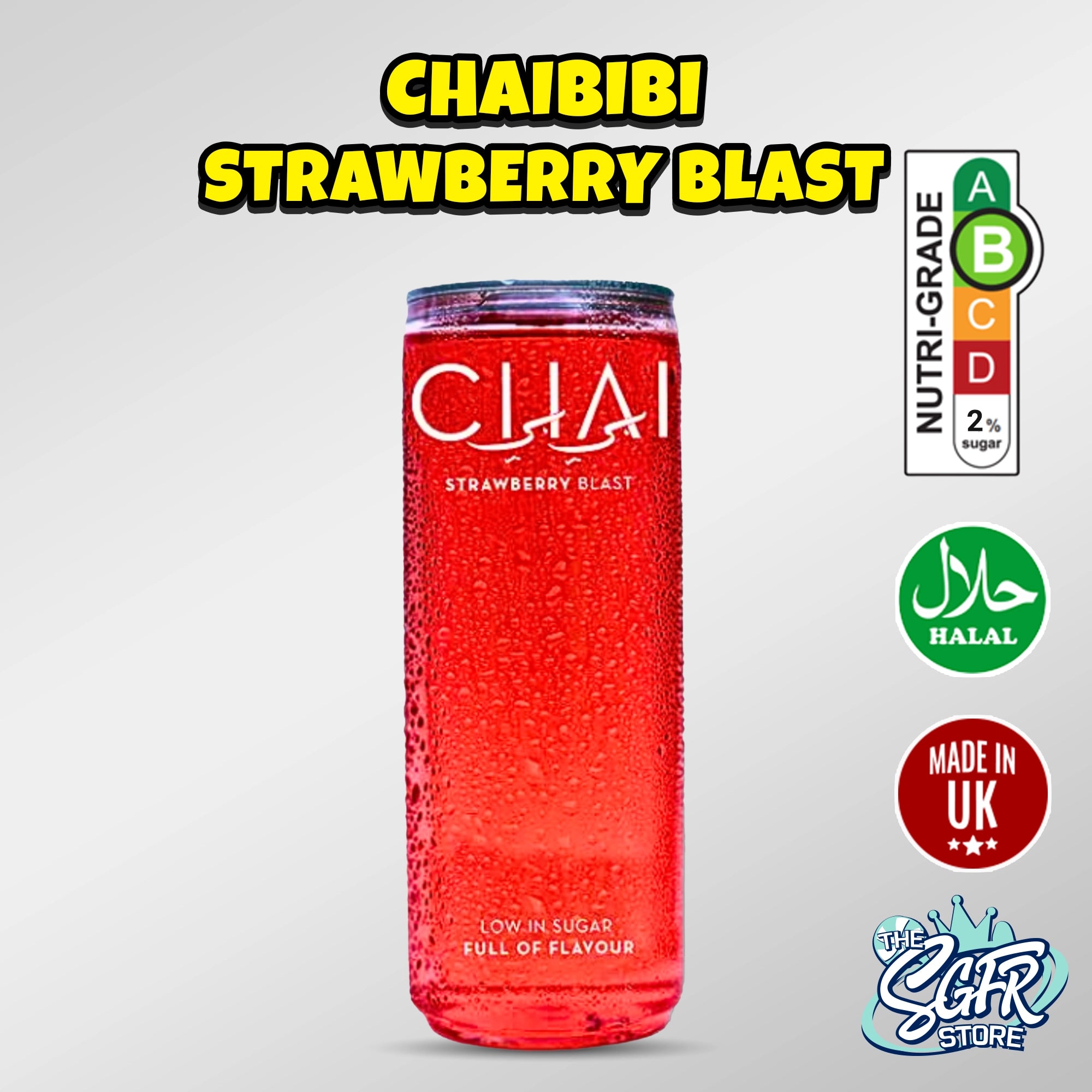 Chaibibi Strawberry Blast (Halal)