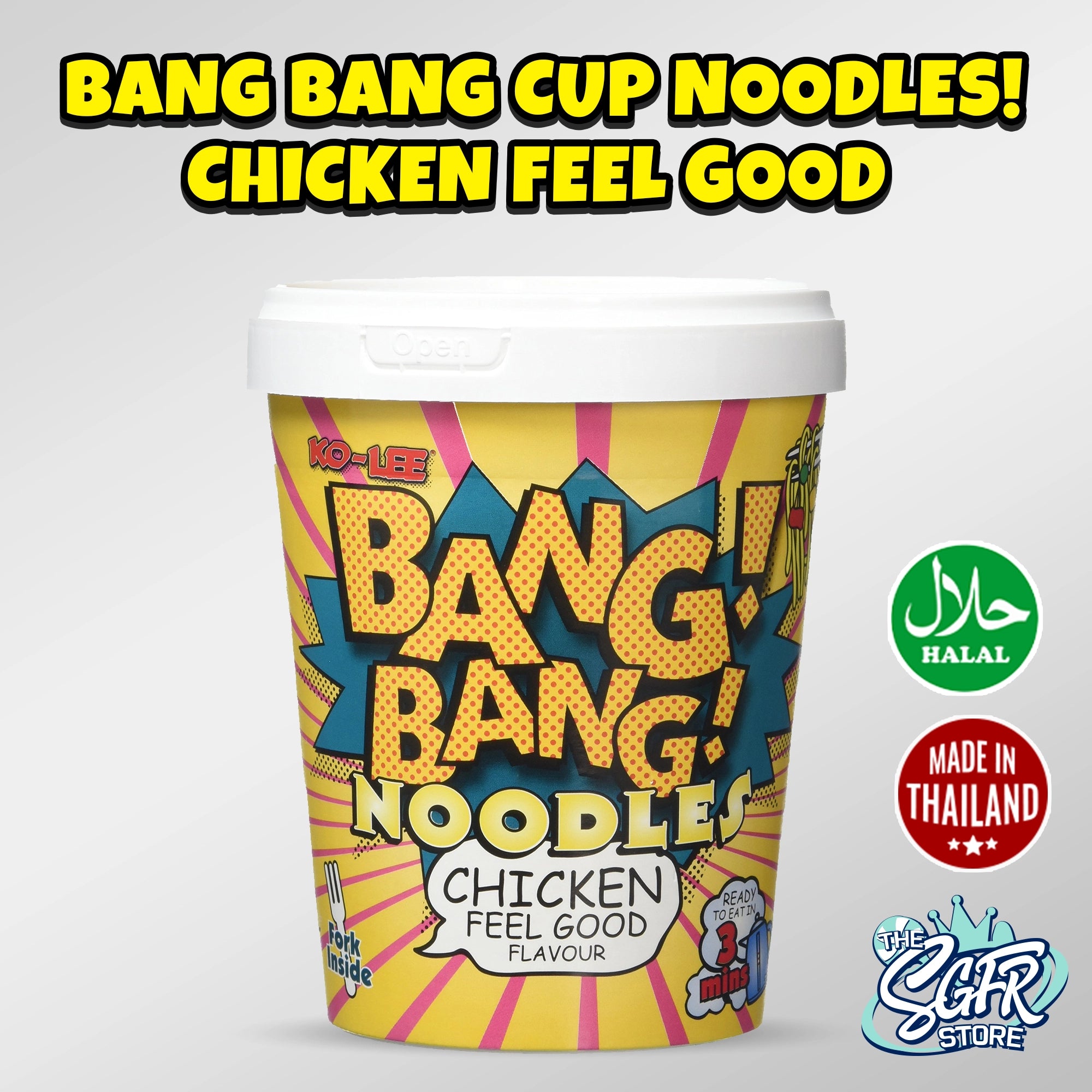 Bang Bang! Cup Noodles Chicken Feel Good (Halal)