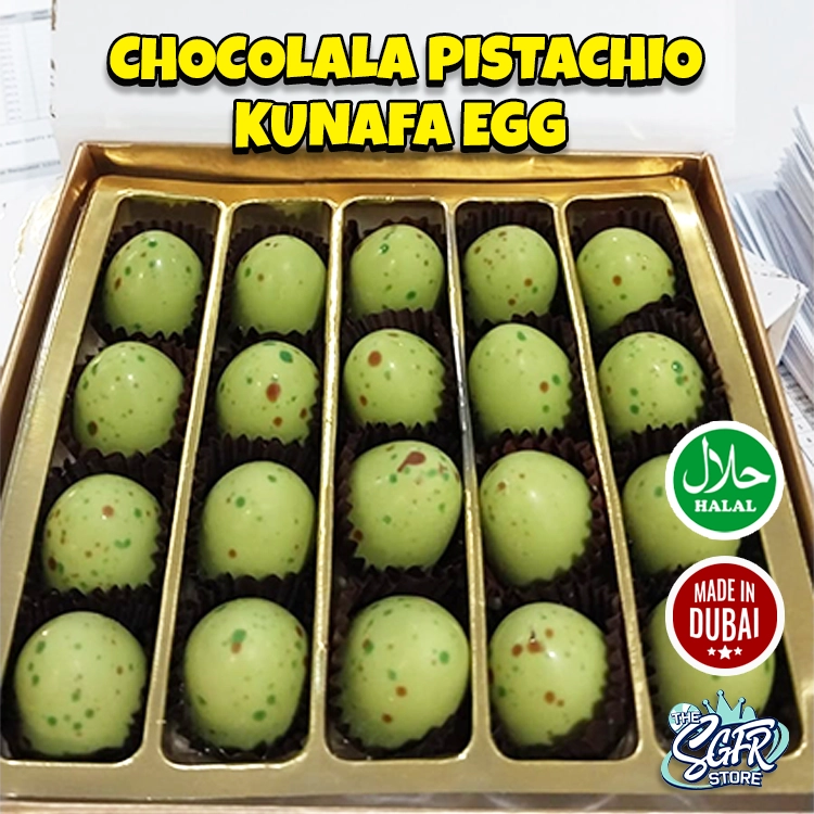 Chocolala Pistachio Kunafa Egg (340g)