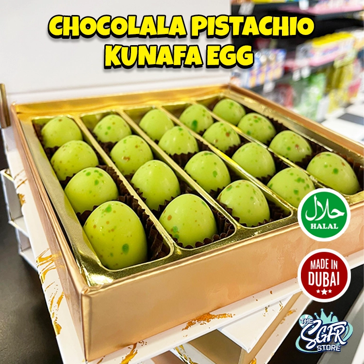 Chocolala Pistachio Kunafa Egg (340g)