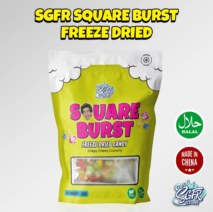 Freeze Dried Square Burst by Haikkel (Halal)