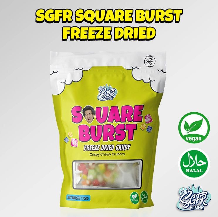 Freeze Dried Square Burst by Haikkel (Halal)