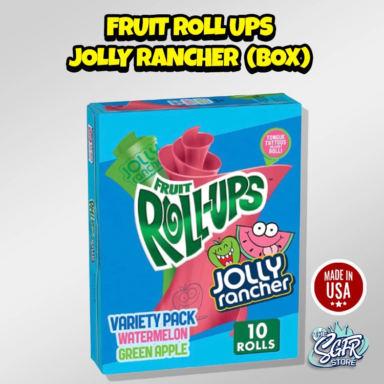 Fruit Roll Ups Jolly Rancher (10pcs Per Box)