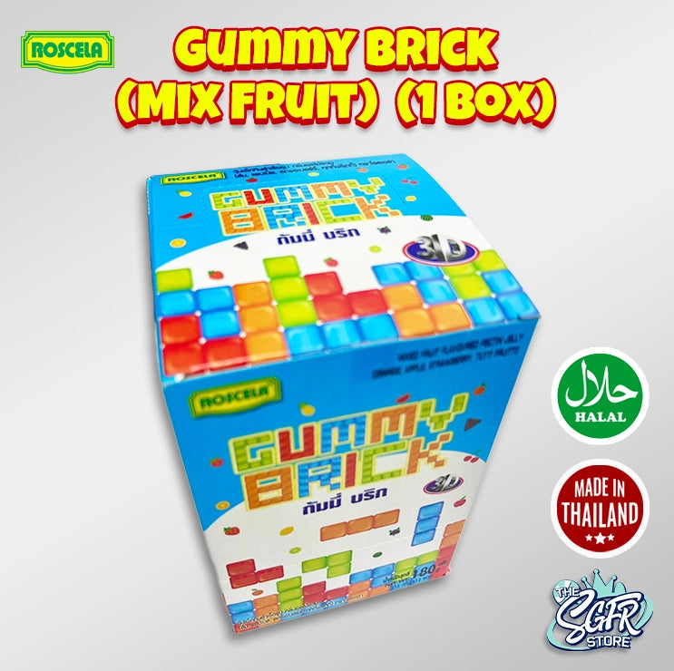 Gummy Brick (Mix Fruit) (1 Box)