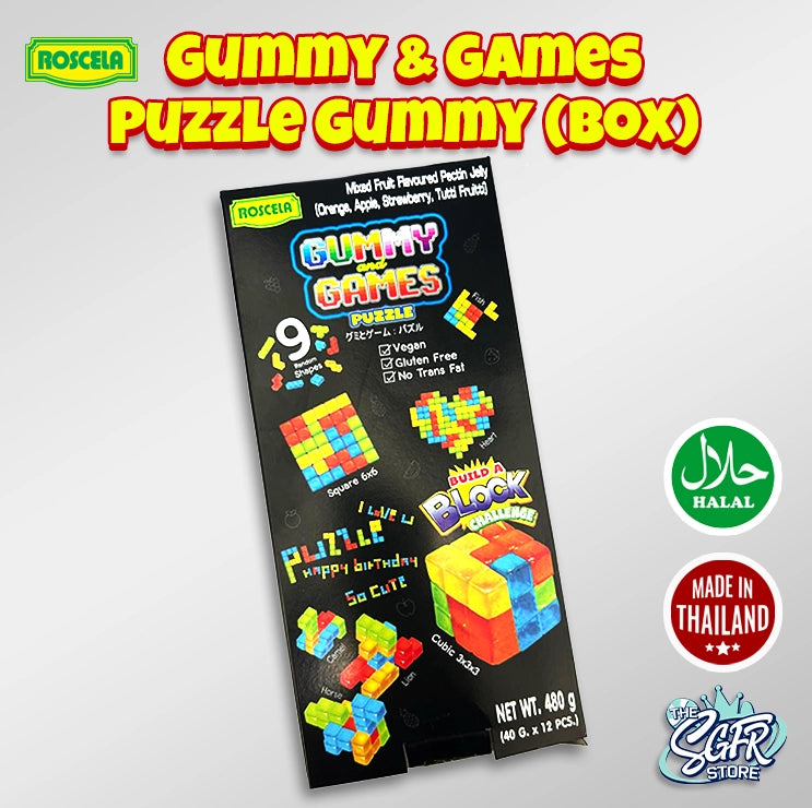 Gummy & Games Puzzle Gummy (12 per Box)