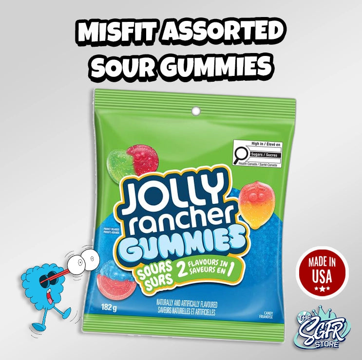 Jolly Rancher Misfit Assorted Sour Gummies