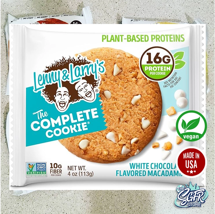 Lenny and Larrys White Chocolate Cookie (Vegan), Egg & Dairy Free!