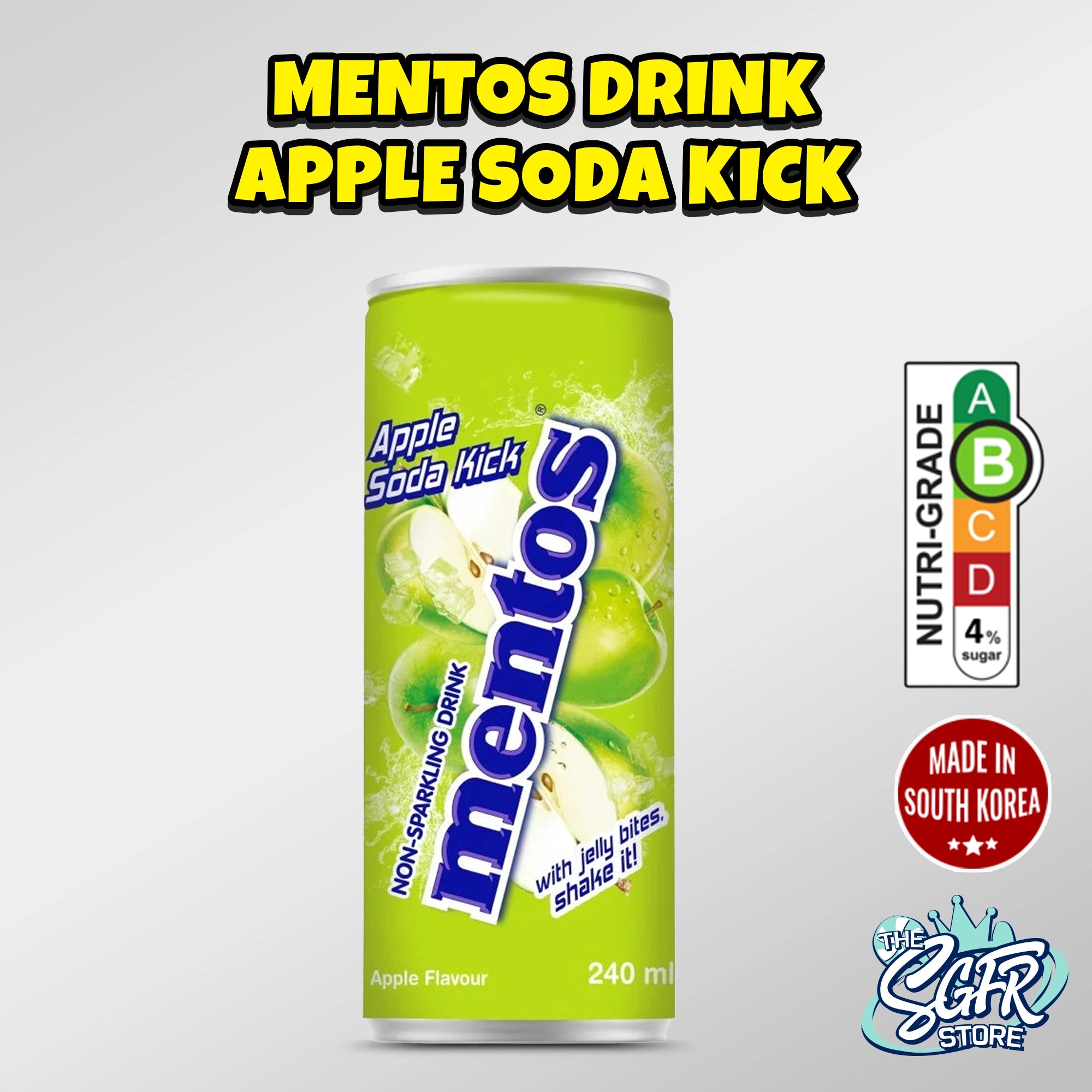 Mentos Drink Apple Soda Kick