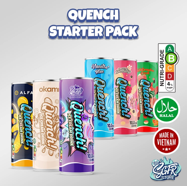 Quench Starter Pack Promo (Any 6 Cans)