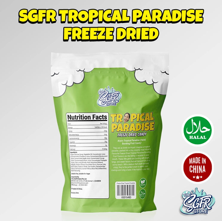 Freeze Dried Tropical Paradise by Aliya (Halal)