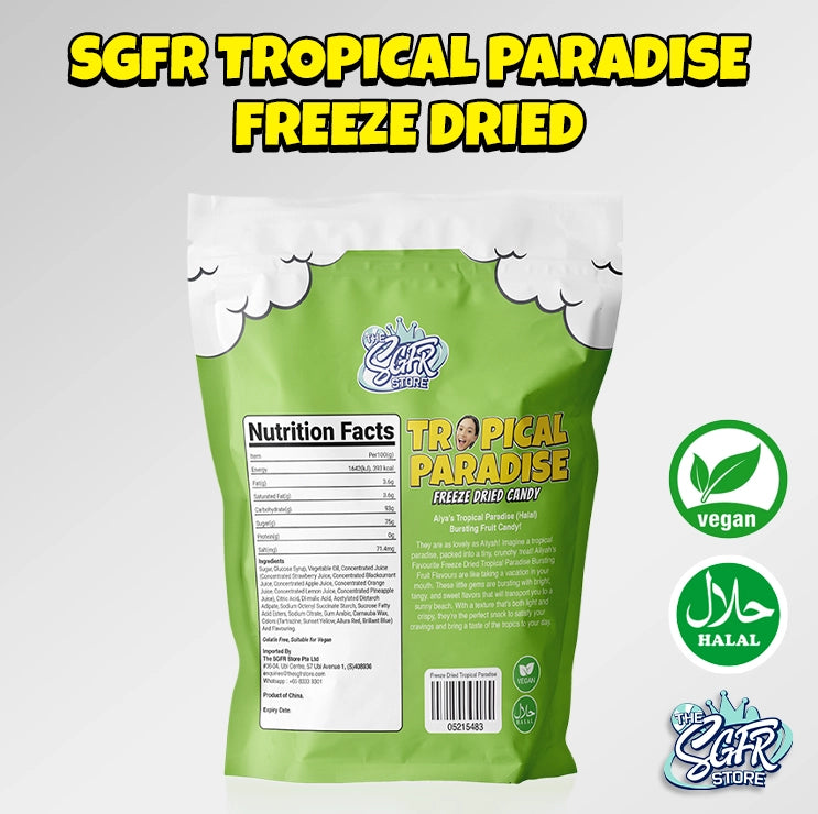 Freeze Dried Tropical Paradise by Aliya (Halal)