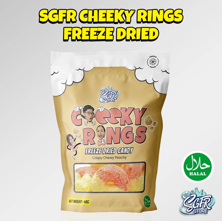 Freeze Dried Cheeky Peach Rings