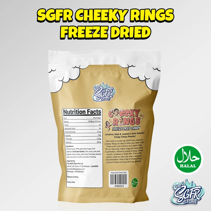 Freeze Dried Cheeky Peach Rings