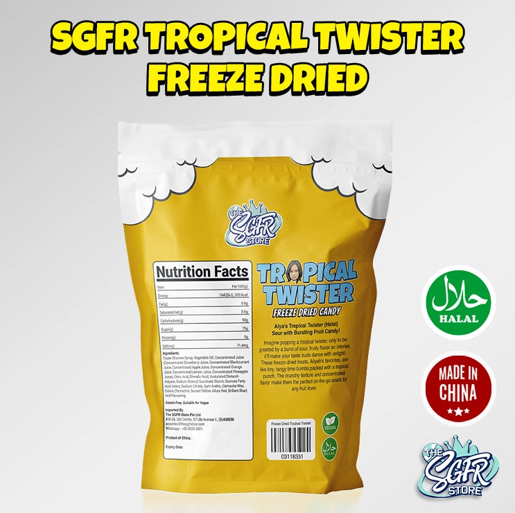 Freeze Dried Tropical Twister by Aliyah (Halal)