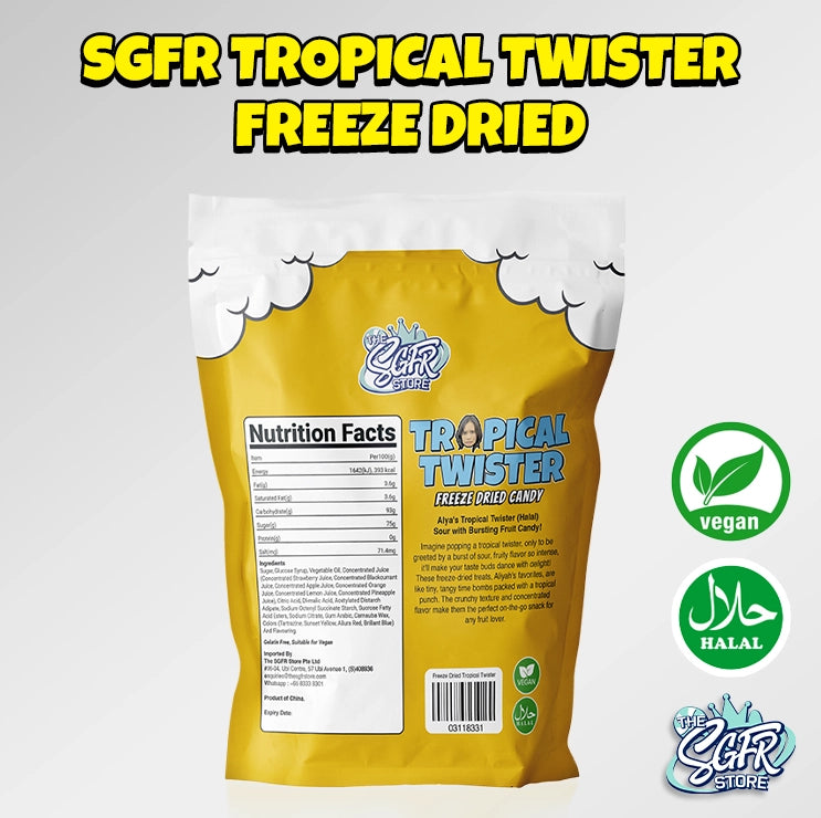 Freeze Dried Tropical Twister by Aliyah (Halal)