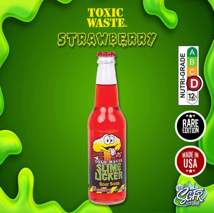 Toxic Waste Slime Licker Strawberry Soda