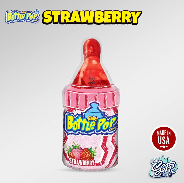 Baby Bottle Pop Candy Strawberry