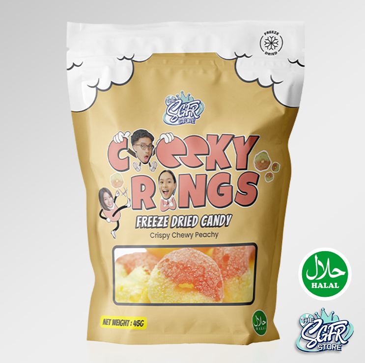 Freeze Dried Cheeky Peach Rings