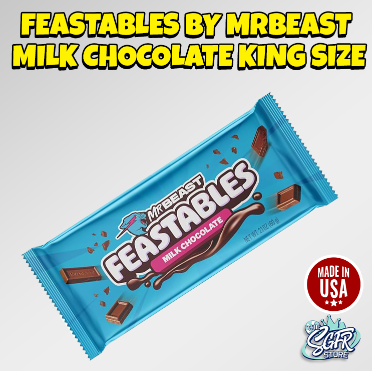 Feastables by MrBeast Milk Chocolate KING Size (60g)