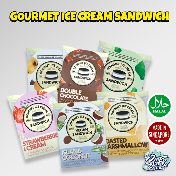 Gourmet Ice Cream Sandwiches (Halal)