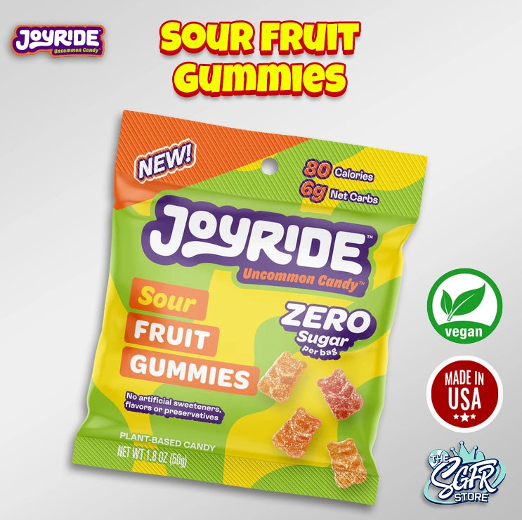 JOYRIDE Sour Fruit Gummies 50g