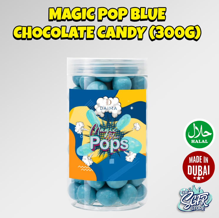 Magic Pop Blue Chocolate Candy (300g)