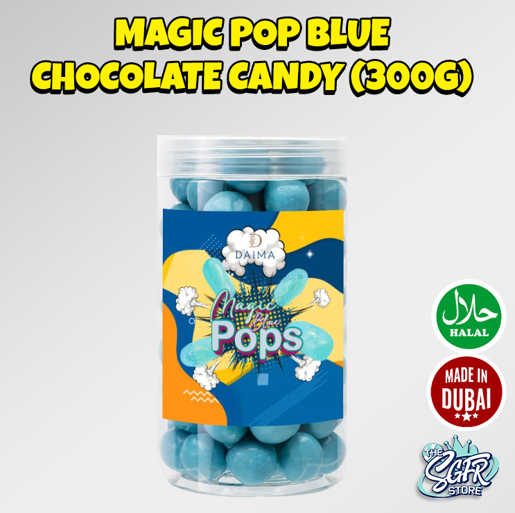 Magic Pop Blue Chocolate Candy (300g)