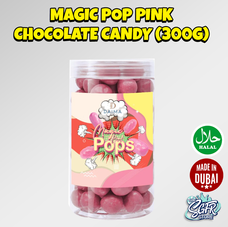 Magic Pop Pink Chocolate Candy (300g)