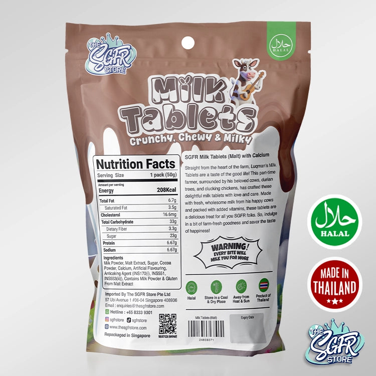 Malt Tablets (50g), Halal