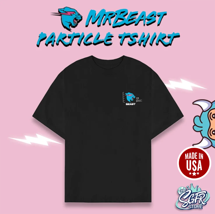 Mr Beast Particle Tshirt (Best Seller)