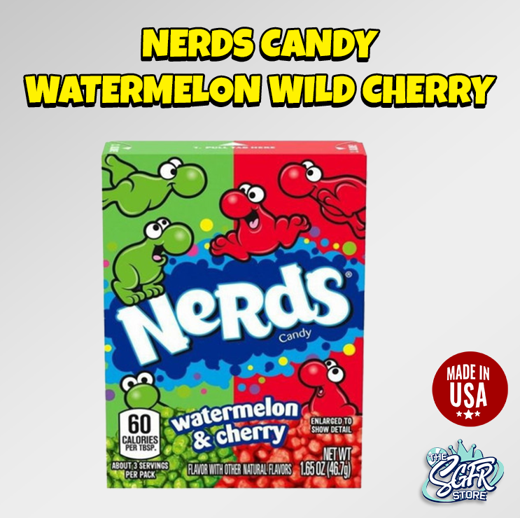 Nerds Candy Watermelon and Wild Cherry