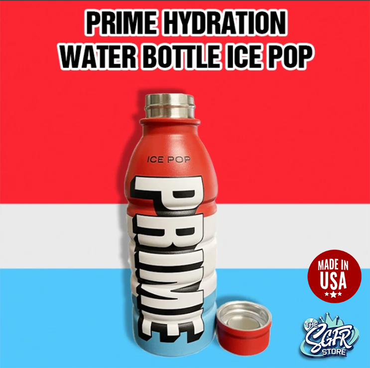 Prime Hydration Water Bottle Ice Pop