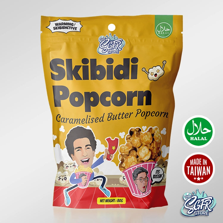 Skibidi Popcorn, Caramelised Butter (Halal)