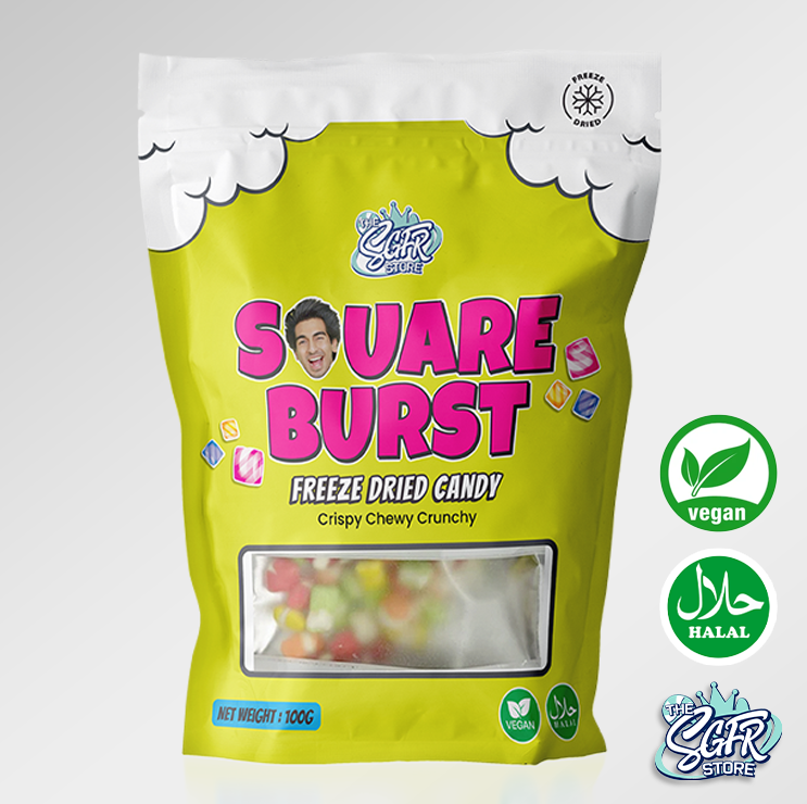 Freeze Dried Square Burst by Haikkel (Halal)