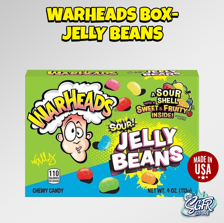 Warheads Box - Jelly Beans