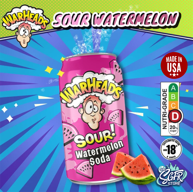 Warheads Soda Watermelon